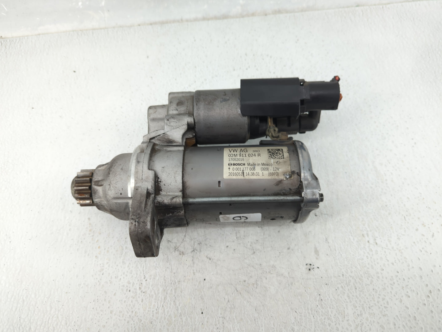 2015-2019 Volkswagen Jetta Car Starter Motor Solenoid OEM P/N:20160517 02M 911 024 R Fits Fits 2015 2016 2017 2018 2019 OEM 
