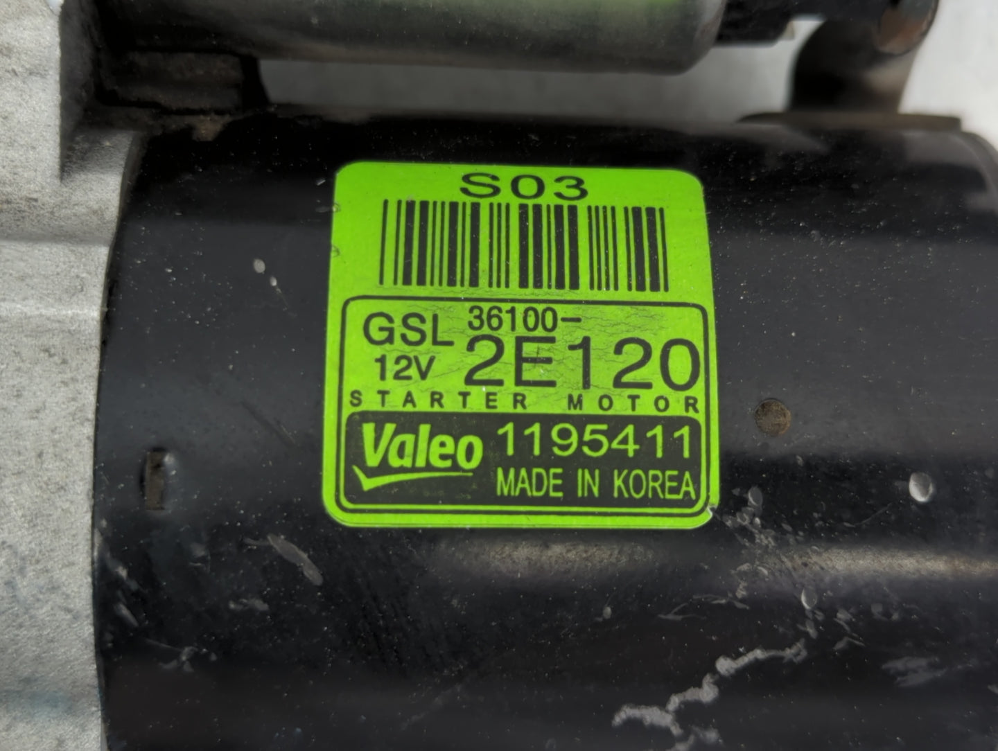 2015-2021 Volkswagen Jetta Car Starter Motor Solenoid OEM P/N:1195411 36100-2E120 Fits Fits 2015 2016 2017 2018 2019 2020 20