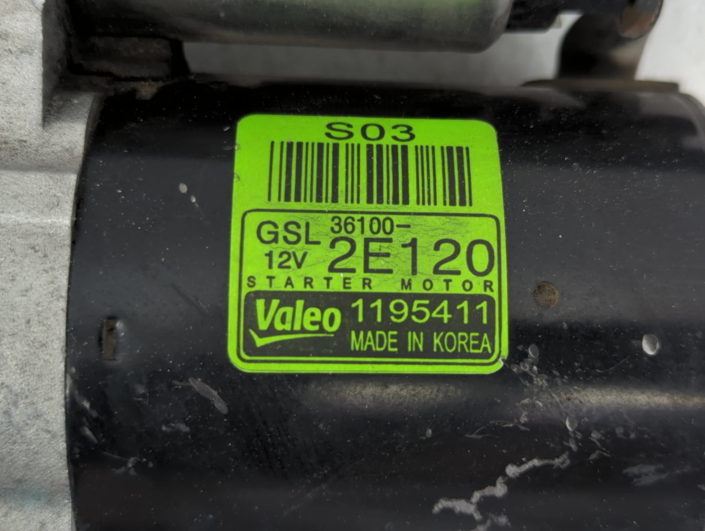 2015-2021 Volkswagen Jetta Car Starter Motor Solenoid OEM P/N:1195411 36100-2E120 Fits Fits 2015 2016 2017 2018 2019 2020 20