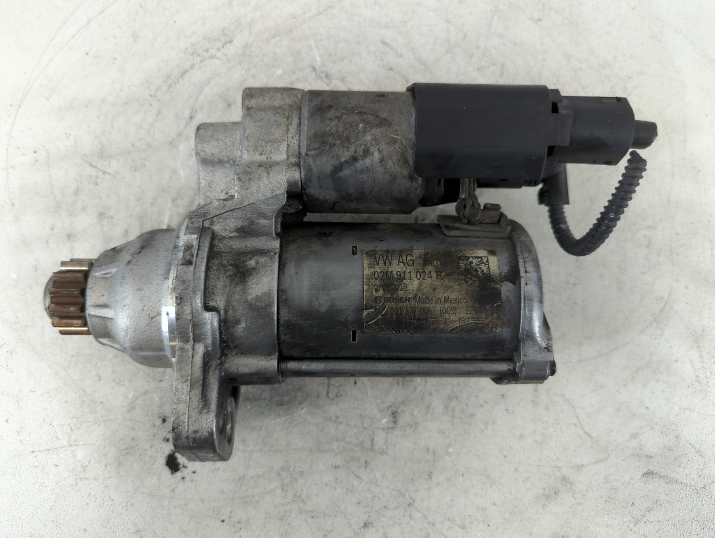 2014 Volkswagen Jetta Car Starter Motor Solenoid OEM P/N:0 001 177 008 06012015 Fits Fits 2015 2016 2017 2018 2019 2020 2021