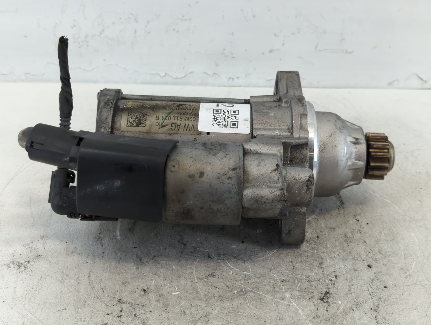 2014 Volkswagen Jetta Car Starter Motor Solenoid OEM P/N:02M 911 024 R Fits Fits 2015 2016 2017 2018 2019 2020 2021 2022 OEM