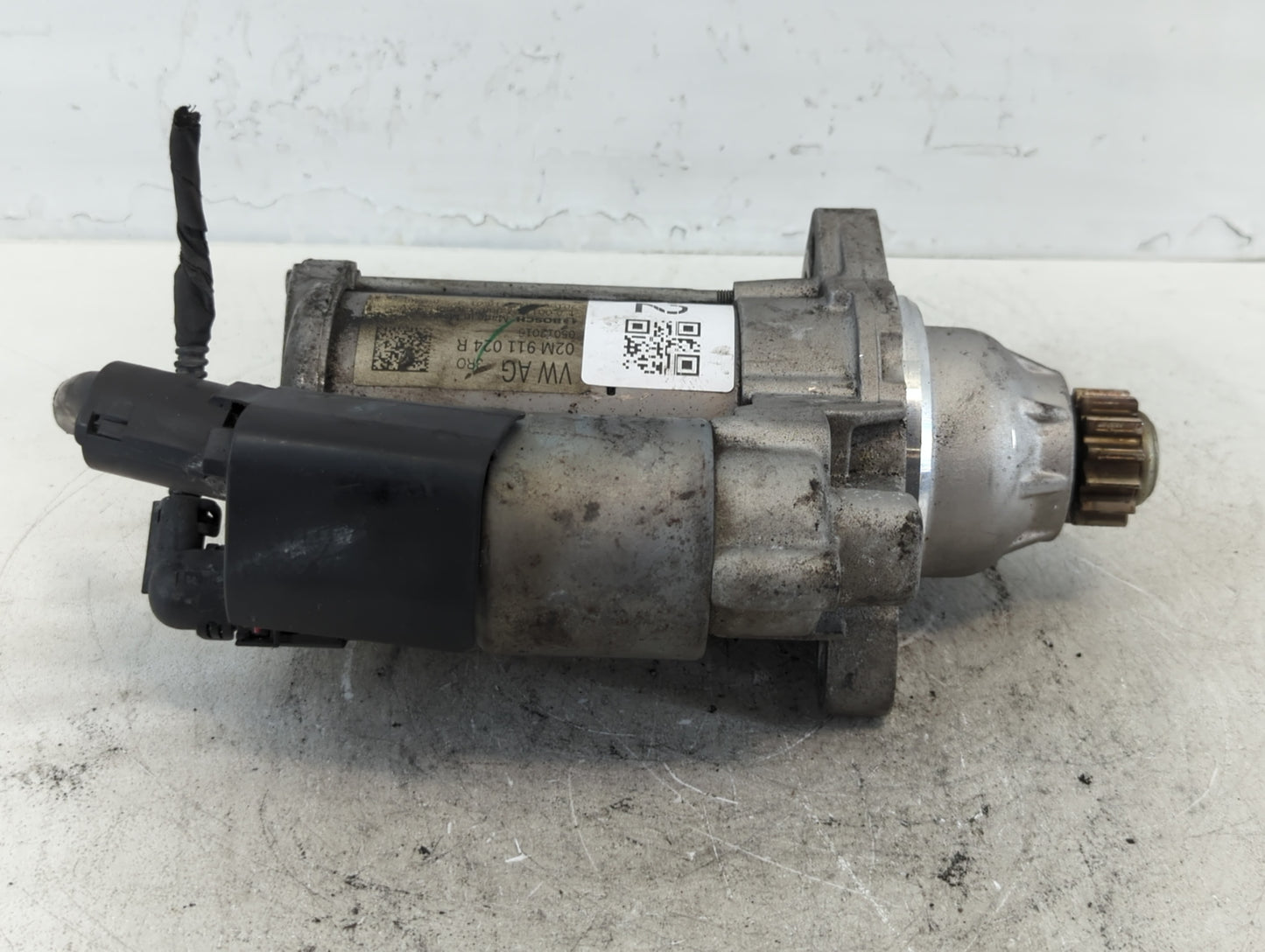 2014 Volkswagen Jetta Car Starter Motor Solenoid OEM P/N:02M 911 024 R Fits Fits 2015 2016 2017 2018 2019 2020 2021 2022 OEM