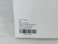 2016 Volkswagen Jetta Owners Manual Book Guide P/N:5C6012723AK OEM Used Auto Parts - Oemusedautoparts1.com