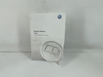 2016 Volkswagen Jetta Owners Manual Book Guide P/N:5C6012723AL OEM Used Auto Parts - Oemusedautoparts1.com