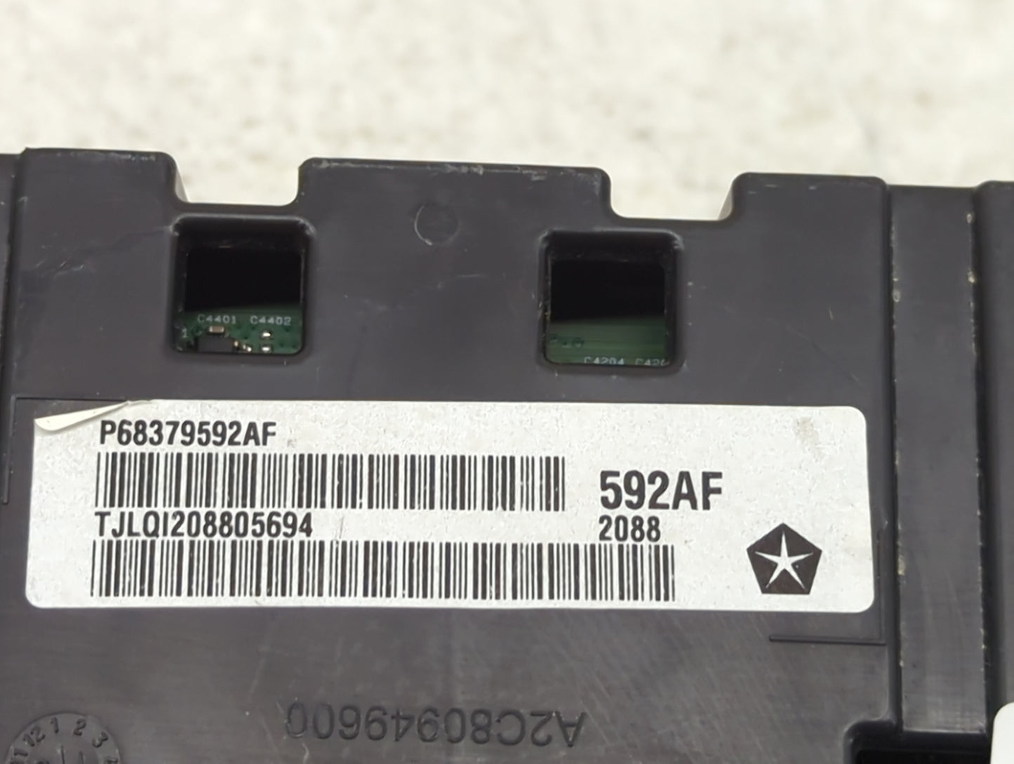 2015-2016 Volkswagen Jetta Instrument Cluster Speedometer Gauges P/N:A2C80949600 P68379592AF Miles: Fits Fits 2015 2016 OEM 