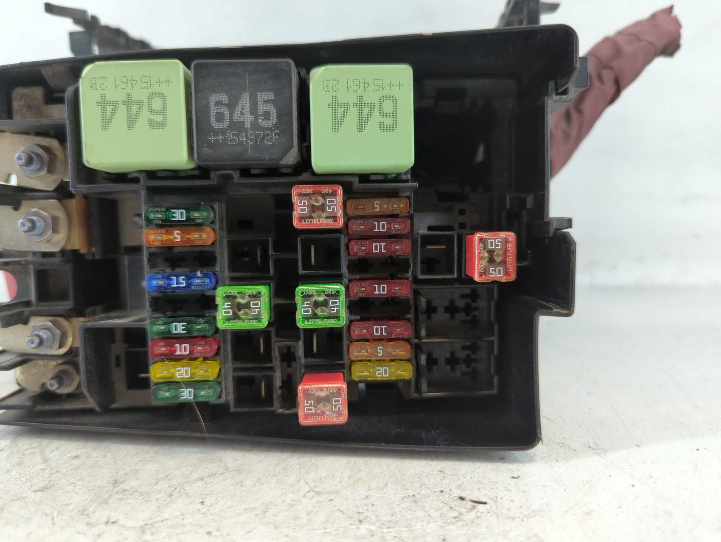 2015-2018 Volkswagen Jetta Fusebox Fuse Box Panel Relay Module P/N:654++154372F Fits Fits 2015 2016 2017 2018 OEM Used Auto 