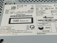 2016 Volkswagen Passat Radio AM FM Cd Player Receiver Replacement P/N:561 035 150 Fits Fits 2013 2014 2015 2017 OEM Used Aut