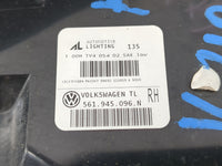 2016 Volkswagen Passat Tail Light Assembly Passenger Right OEM P/N:561 945 096 N Fits OEM Used Auto Parts - Oemusedautoparts