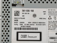 2016 Volkswagen Passat Radio AM FM Cd Player Receiver Replacement P/N:561 035 150 Fits Fits 2013 2014 2015 2017 OEM Used Aut