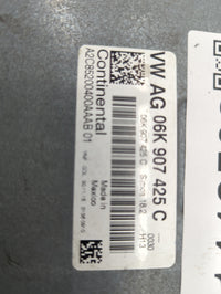 2016-2017 Volkswagen Passat PCM Engine Control Computer ECU ECM PCU OEM P/N:06K907425C A2C85200400AAB01 Fits Fits 2016 2017 
