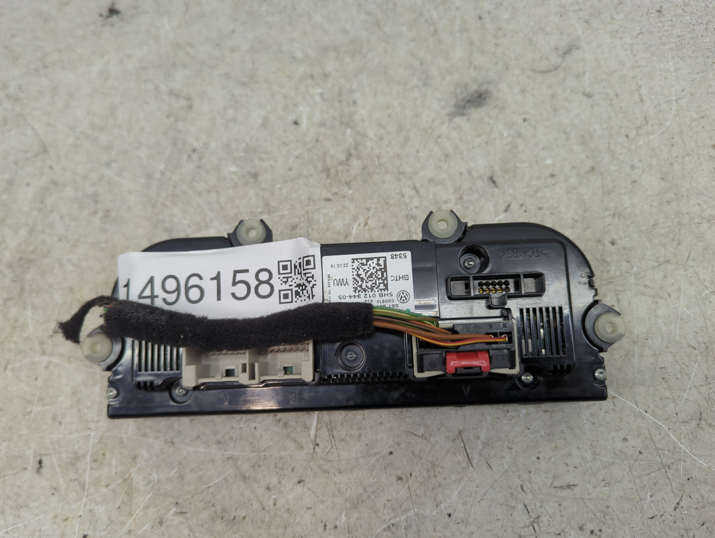 2016-2018 Volkswagen Passat Climate Control Module Temperature AC/Heater Replacement P/N:561907044AN 5HB01234405 Fits OEM Us