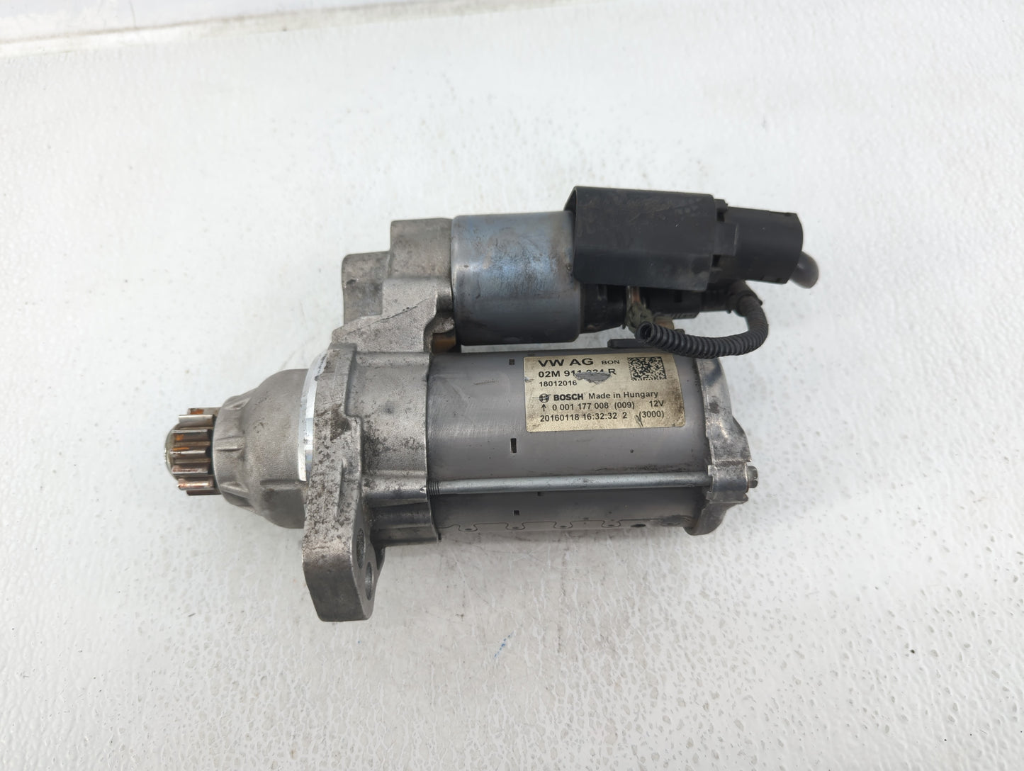 2014-2020 Volkswagen Passat Car Starter Motor Solenoid OEM P/N:02M 911 024 R Fits OEM Used Auto Parts - Oemusedautoparts1.co