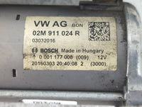 2014-2020 Volkswagen Passat Car Starter Motor Solenoid OEM P/N:02M 911 024 R Fits OEM Used Auto Parts - Oemusedautoparts1.co