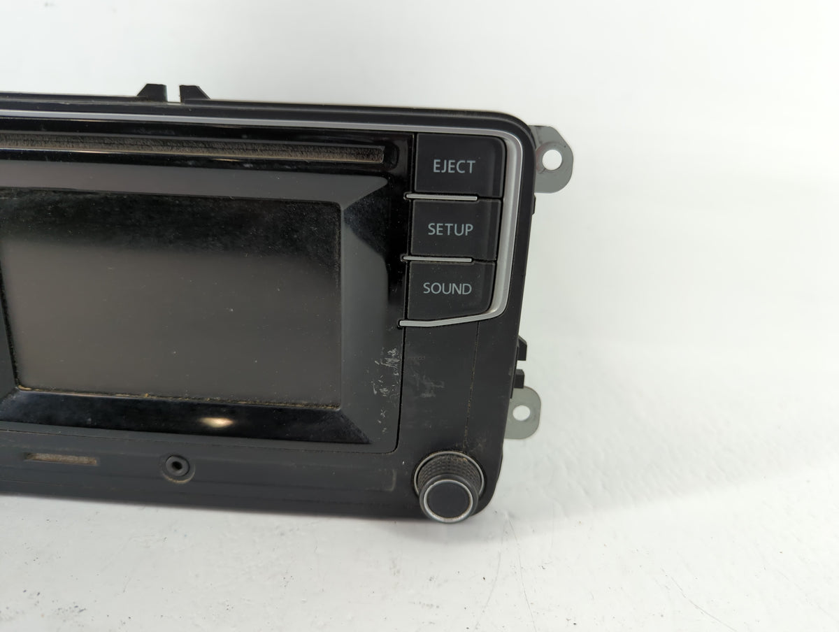 2016 Volkswagen Passat Radio AM FM Cd Player Receiver Replacement P/N:561 035 150 Fits Fits 2013 2014 2015 2017 OEM Used Aut