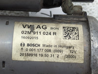 2014-2020 Volkswagen Passat Car Starter Motor Solenoid OEM P/N:02M 911 024 R Fits OEM Used Auto Parts - Oemusedautoparts1.co