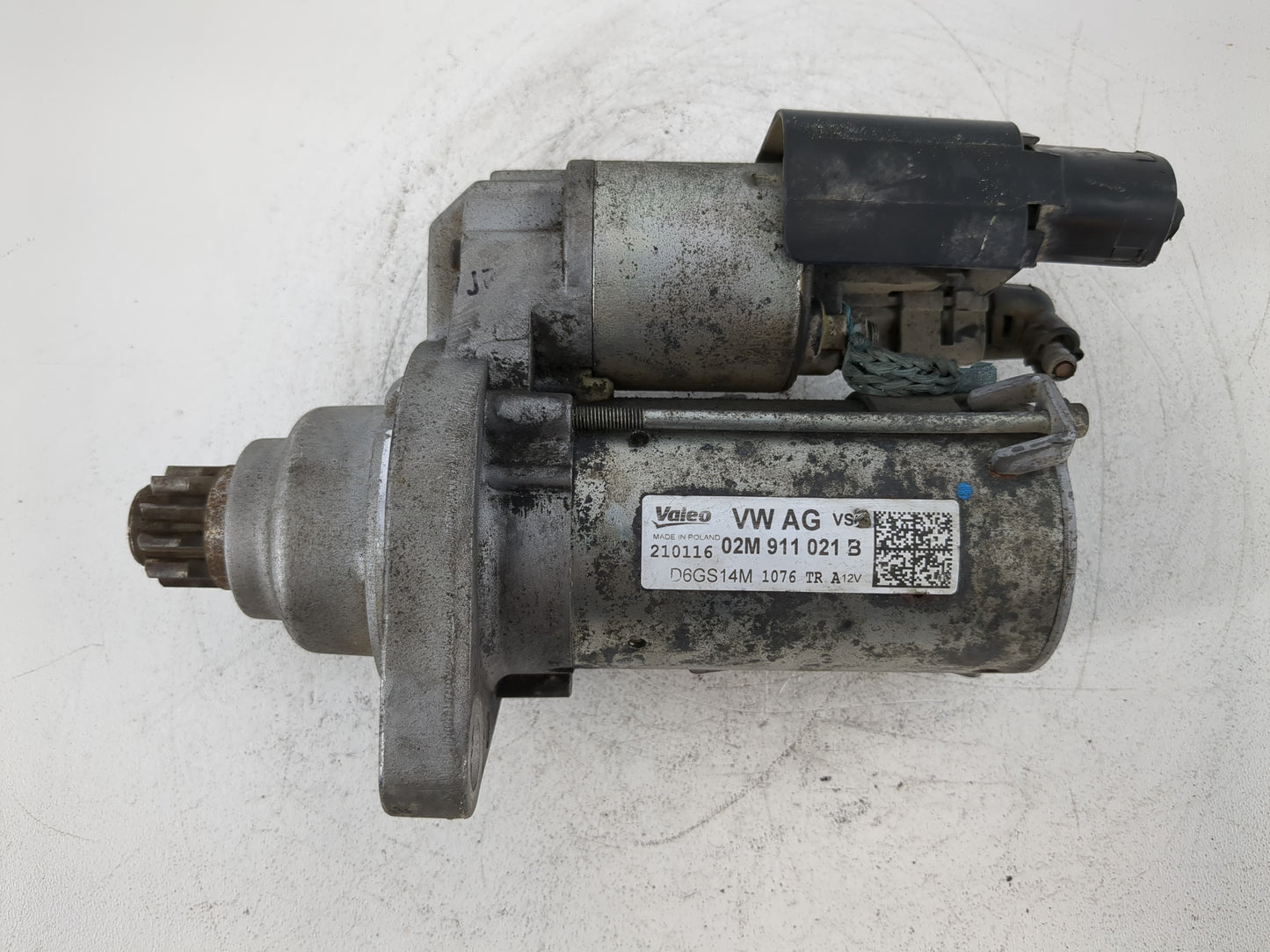 2011-2018 Volkswagen Tiguan Car Starter Motor Solenoid OEM P/N:02M 911 021 B Fits OEM Used Auto Parts - Oemusedautoparts1.co