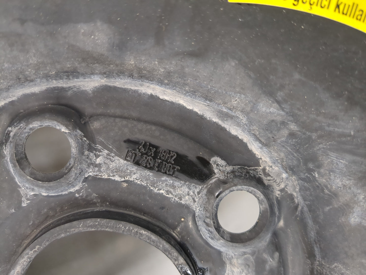 2009-2017 Volkswagen Tiguan Spare Donut Tire Wheel Rim Oem - Oemusedautoparts1.com