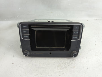 2016 Volkswagen Tiguan Radio AM FM Cd Player Receiver Replacement P/N:561 035 150 Fits Fits 2013 2014 2015 2017 OEM Used Aut