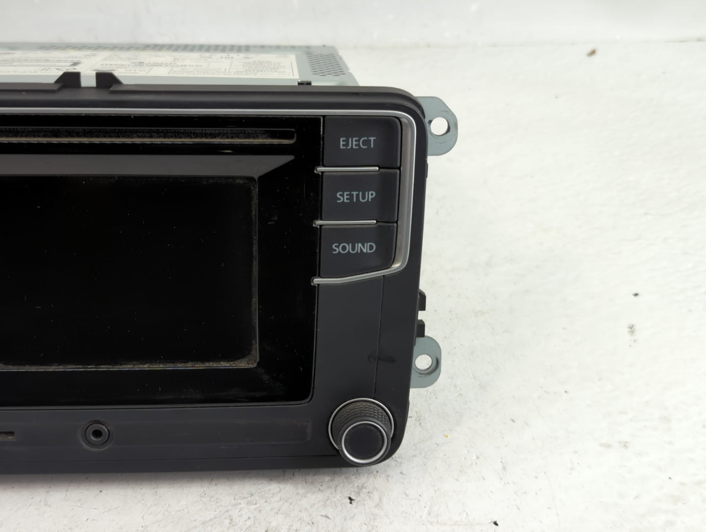 2016 Volkswagen Tiguan Radio AM FM Cd Player Receiver Replacement P/N:561 035 150 Fits Fits 2013 2014 2015 2017 OEM Used Aut