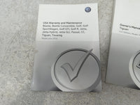 2016 Volkswagen Tiguan Owners Manual Book Guide P/N:5N0012723BB OEM Used Auto Parts - Oemusedautoparts1.com