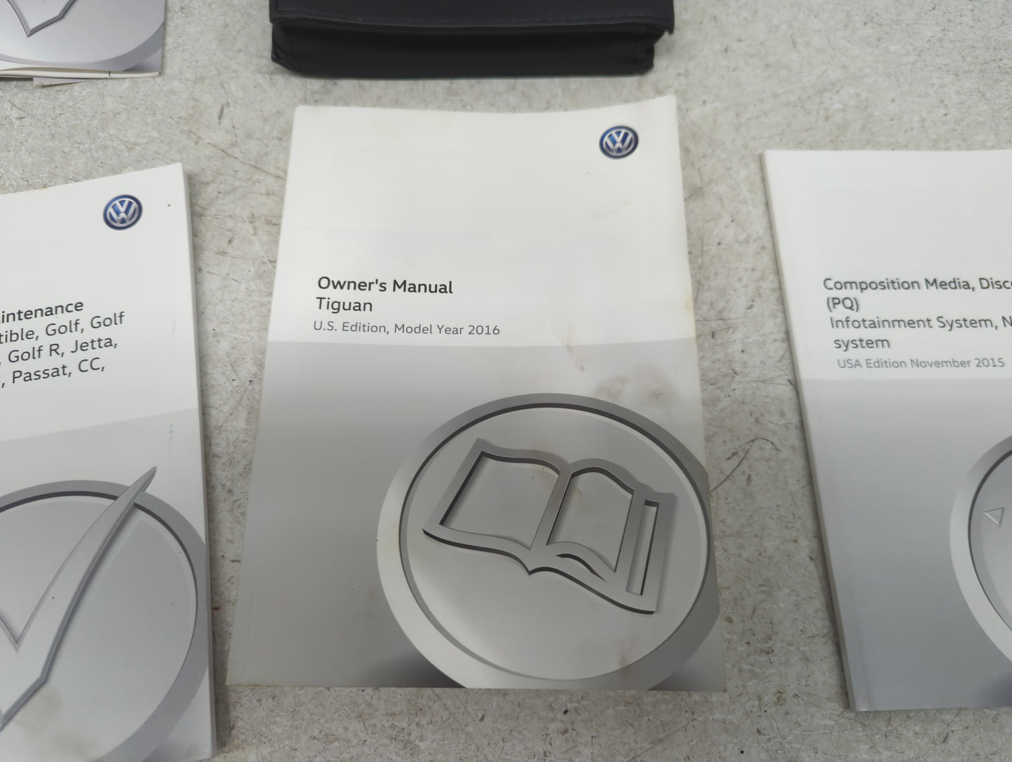 2016 Volkswagen Tiguan Owners Manual Book Guide P/N:5N0012723BB OEM Used Auto Parts - Oemusedautoparts1.com