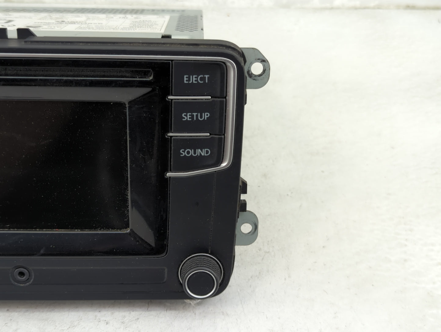 2009-2017 Volkswagen Tiguan Radio AM FM Cd Player Receiver Replacement P/N:561035150 L56VW2 Fits OEM Used Auto Parts - Oemus