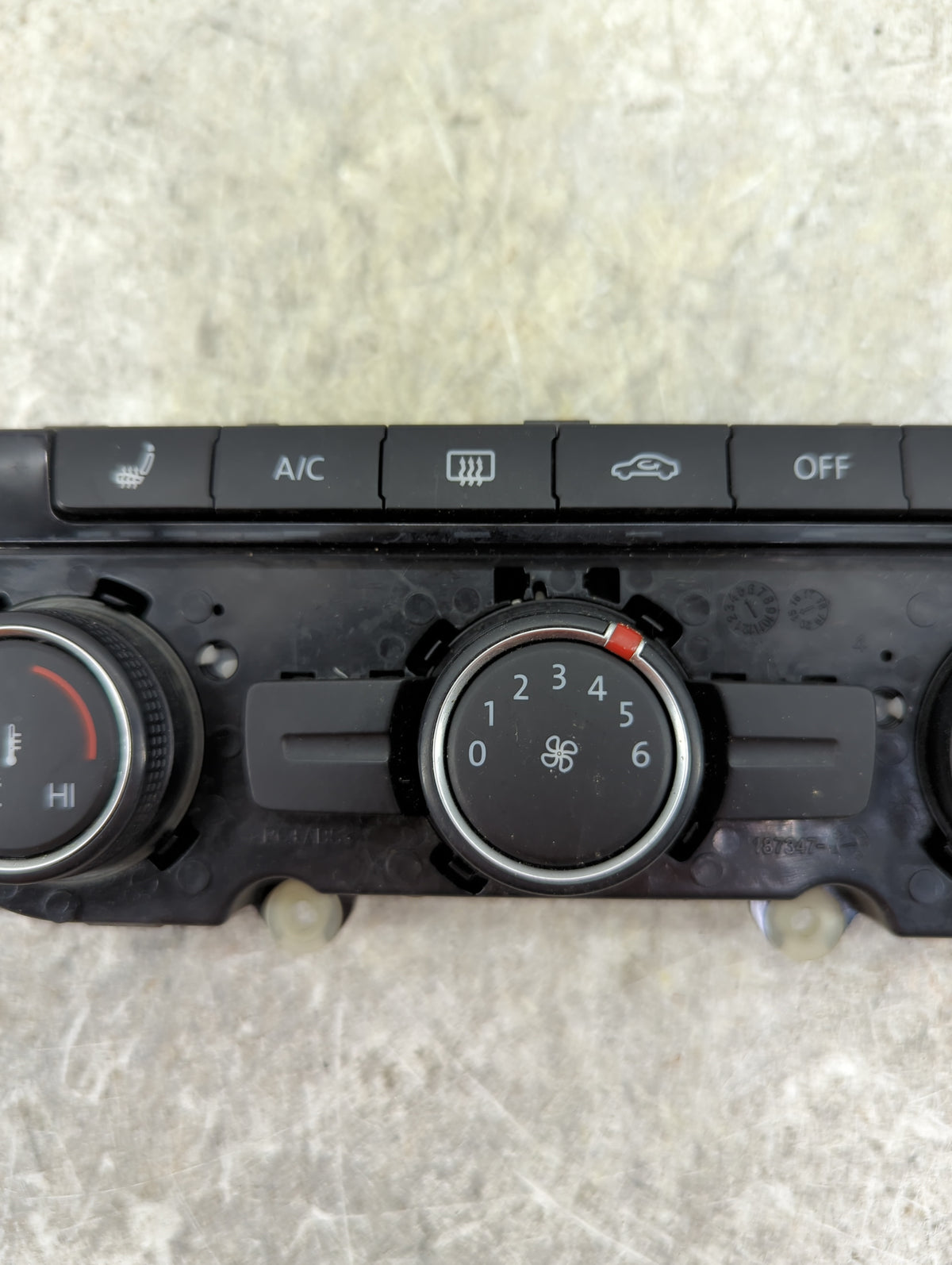 2016-2017 Volkswagen Tiguan Climate Control Module Temperature AC/Heater Replacement P/N:561907426G 5HB01189805 Fits OEM Use