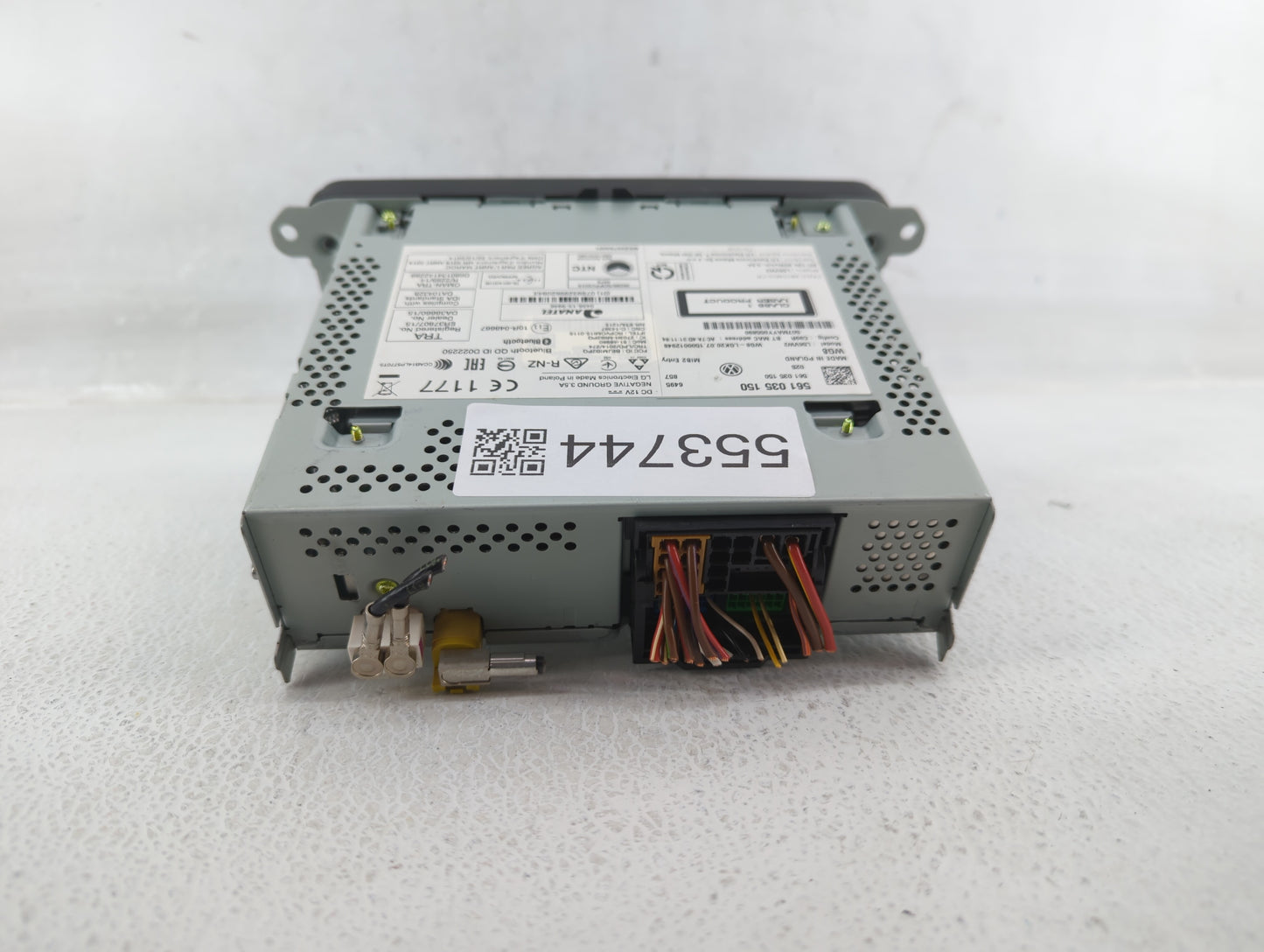 Volkswagen Tiguan Am Fm Cd Player Radio Receiver - Oemusedautoparts1.com