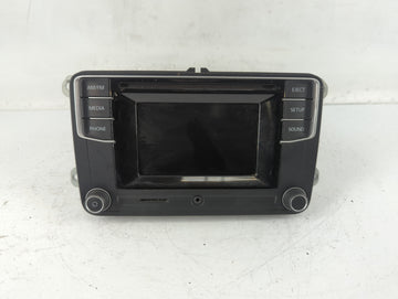 2016 Volkswagen Tiguan Radio AM FM Cd Player Receiver Replacement P/N:561 035 150 Fits Fits 2013 2014 2015 2017 OEM Used Aut