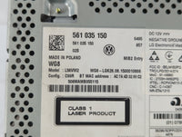 2016 Volkswagen Tiguan Radio AM FM Cd Player Receiver Replacement P/N:561 035 150 Fits Fits 2013 2014 2015 2017 OEM Used Aut