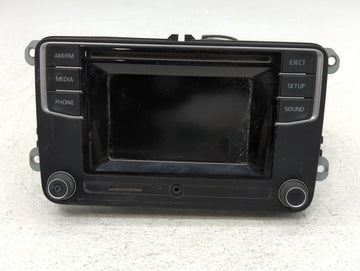 2009-2017 Volkswagen Tiguan Am Fm Cd Player Radio Receiver - Oemusedautoparts1.com