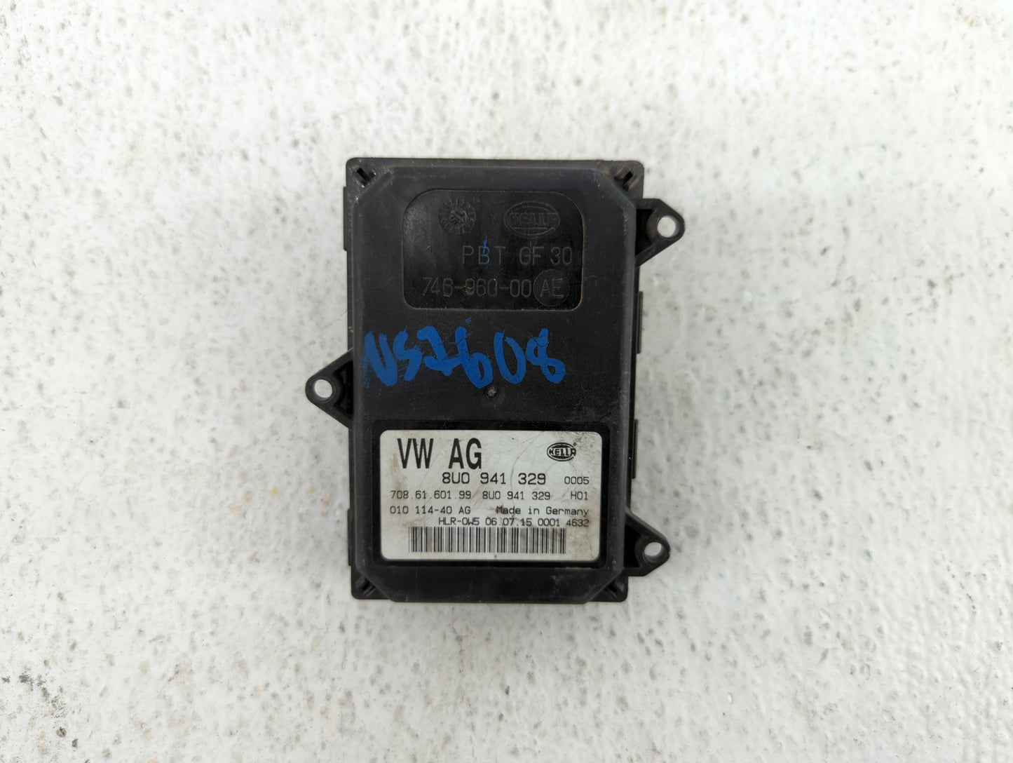 2016 Volkswagen Touareg Headlight Ballast Head Light - Oemusedautoparts1.com