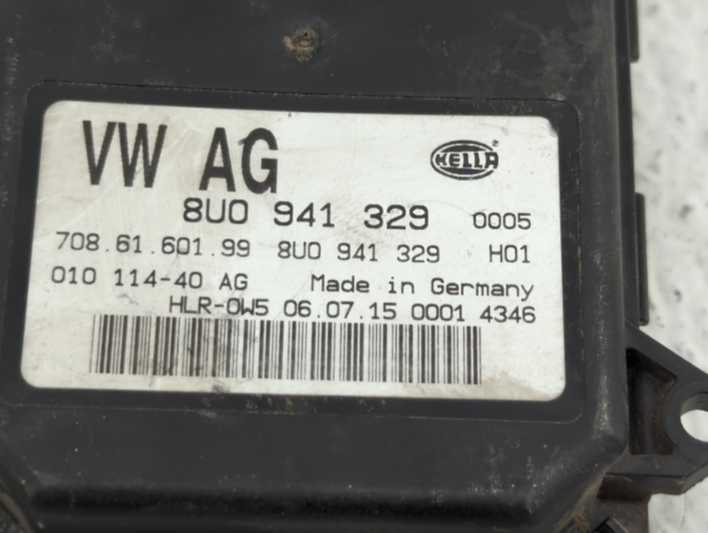 2016 Volkswagen Touareg Headlight Ballast Head Light - Oemusedautoparts1.com