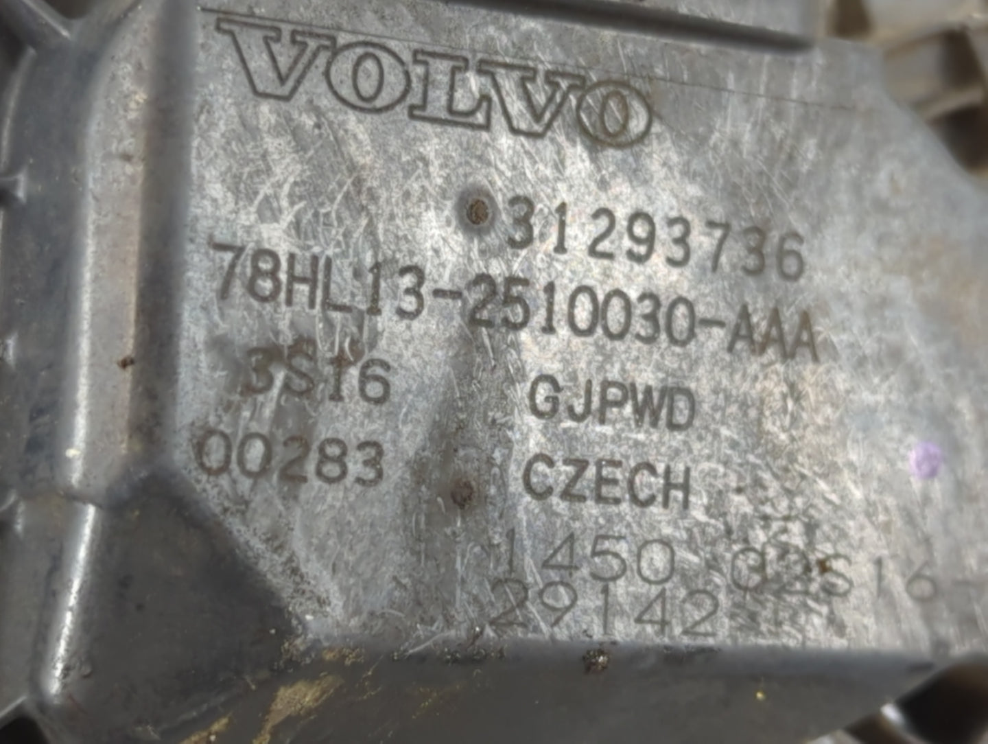 2015-2020 Volvo S60 Throttle Body P/N:78HL13-2510030-AAA HL13-2510030-AAA Fits Fits 2015 2016 2017 2018 2019 2020 2021 OEM U