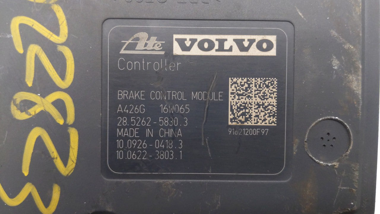 2015-2018 Volvo S60 ABS Pump Control Module Replacement P/N:P31423348 P31400544 Fits Fits 2015 2016 2017 2018 OEM Used Auto 