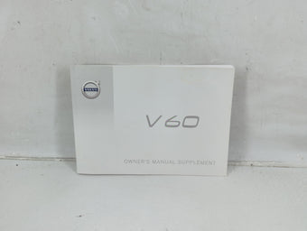 compare product 2016 Volvo V60 Owners Manual Book Guide OEM Used Auto Parts