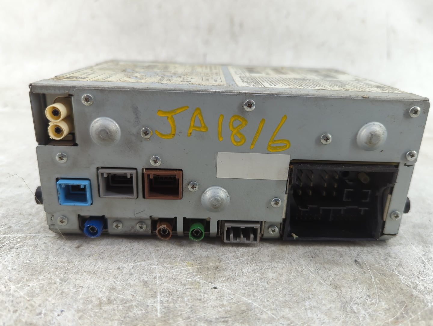 2016 Volvo Xc60 Radio AM FM Cd Player Receiver Replacement P/N:31466882AA 31433869AA, 31462TD, NR-1VU321-3, VOB2705701044 Fi