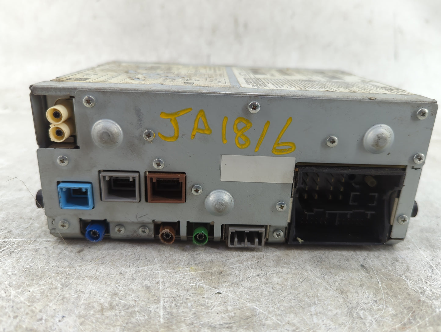 2016 Volvo Xc60 Radio AM FM Cd Player Receiver Replacement P/N:31466882AA 31433869AA, 31462TD, NR-1VU321-3, VOB2705701044 Fi