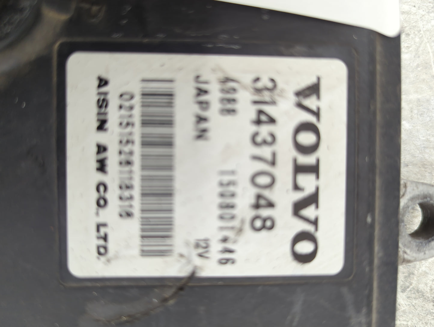 2016-2017 Volvo Xc60 Transmission Control Module Tcu Tcm - Oemusedautoparts1.com