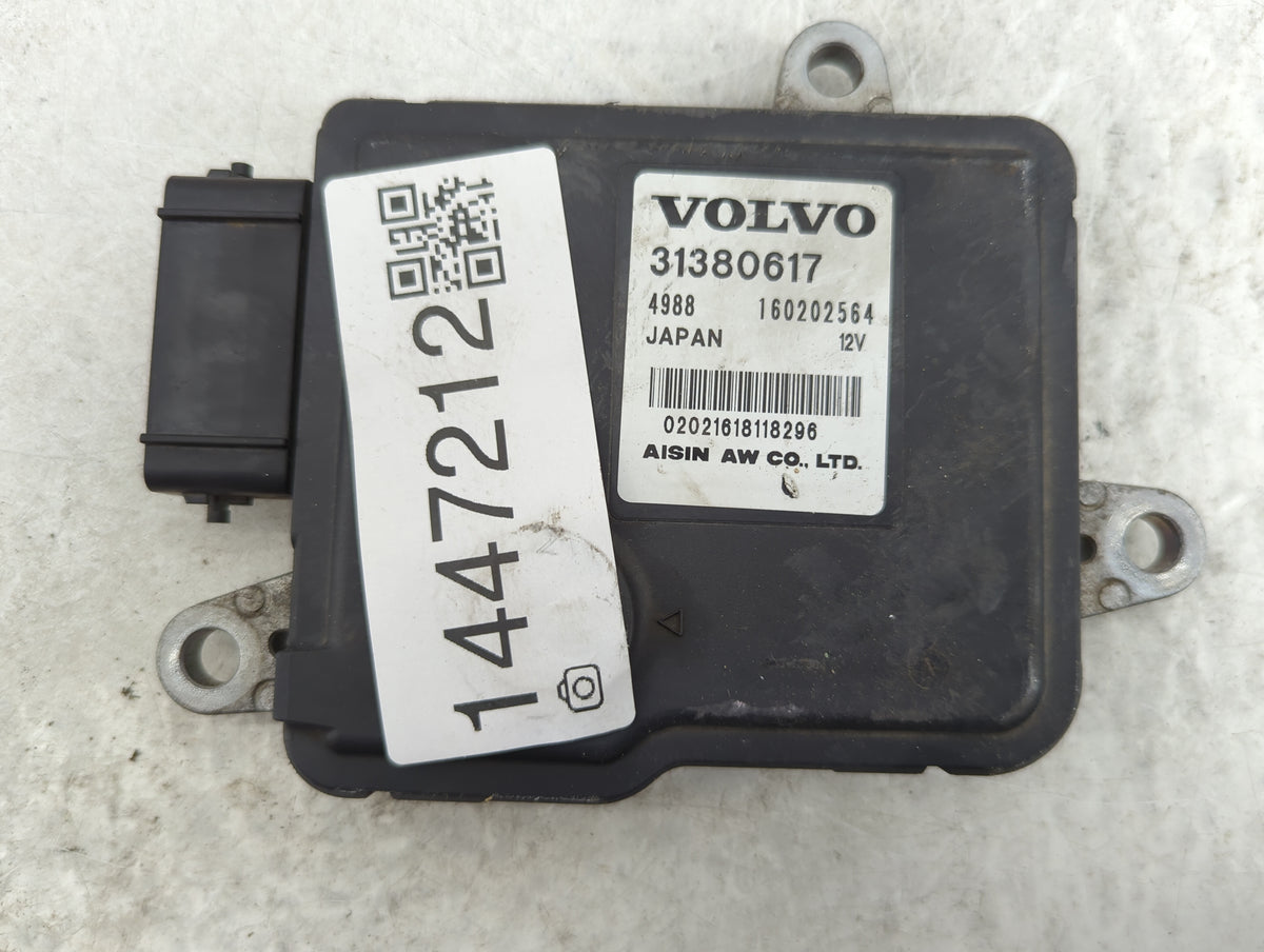 2016 Volvo Xc90 Transmission Control Module Tcu Tcm 31380617 - Oemusedautoparts1.com