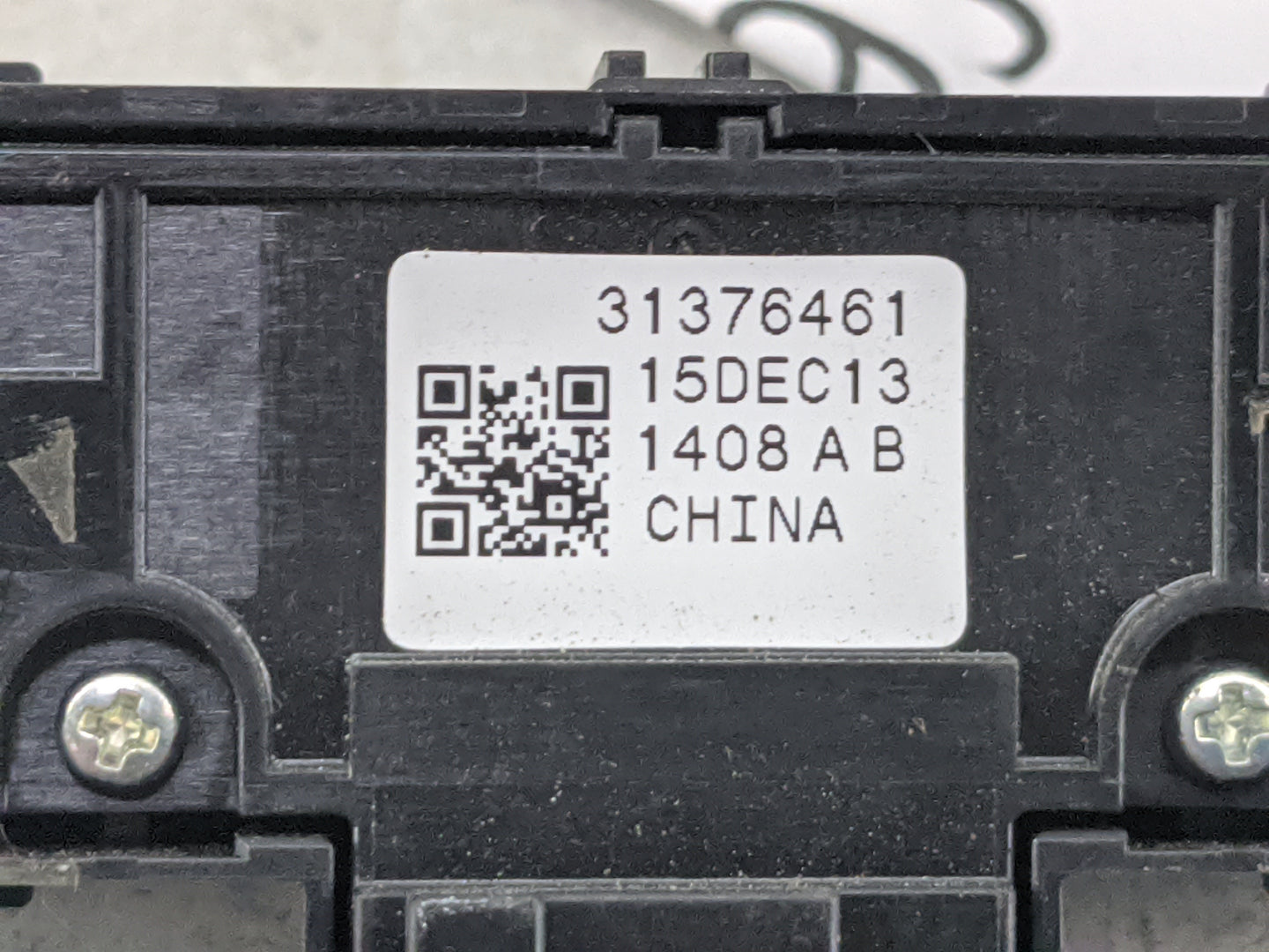 2016-2021 Volvo Xc90 Master Power Window Switch Replacement Driver Side Left P/N:31376461 Fits Fits 2016 2017 2018 2019 2020