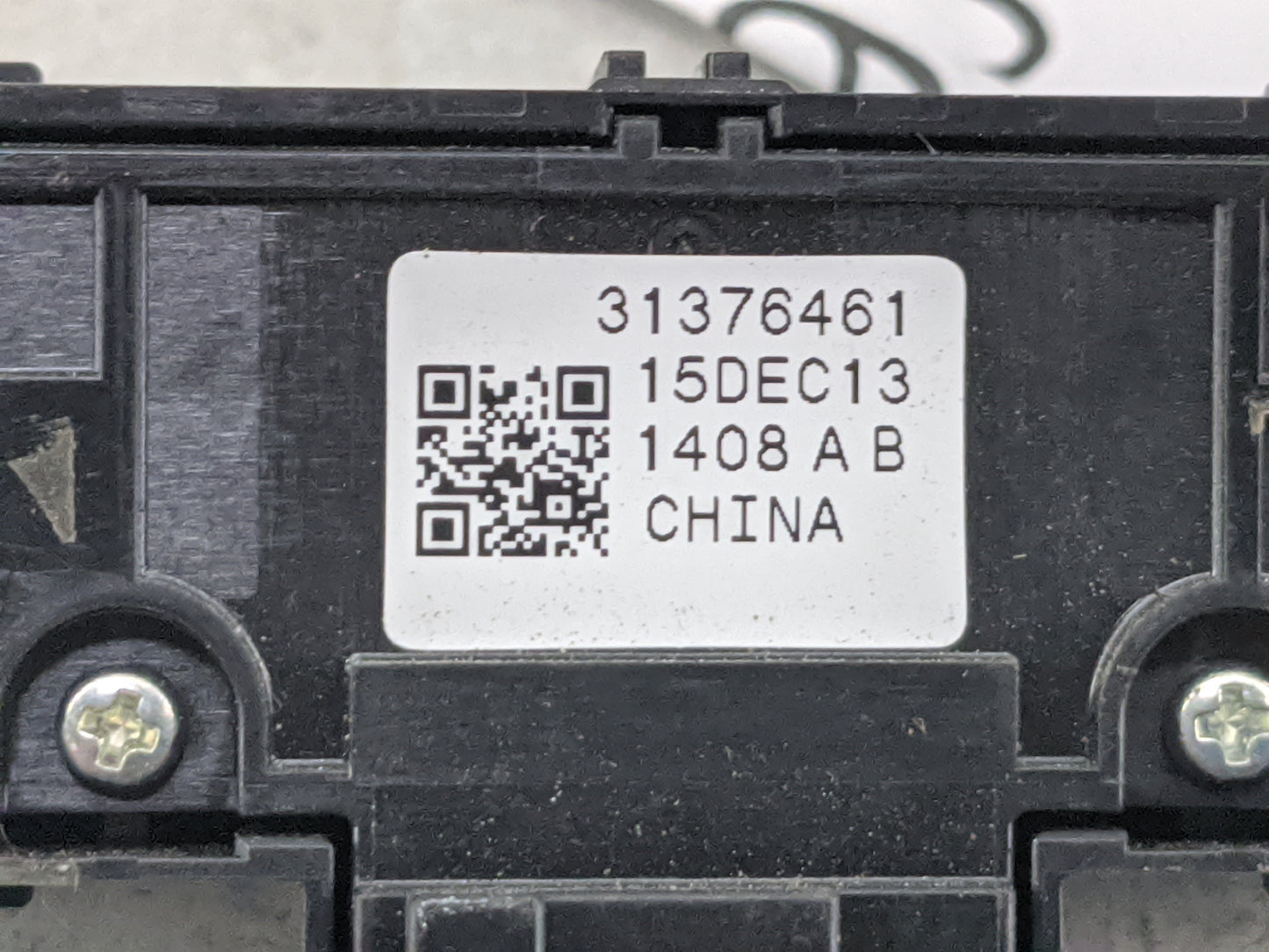 2016-2021 Volvo Xc90 Master Power Window Switch Replacement Driver Side Left P/N:31376461 Fits Fits 2016 2017 2018 2019 2020