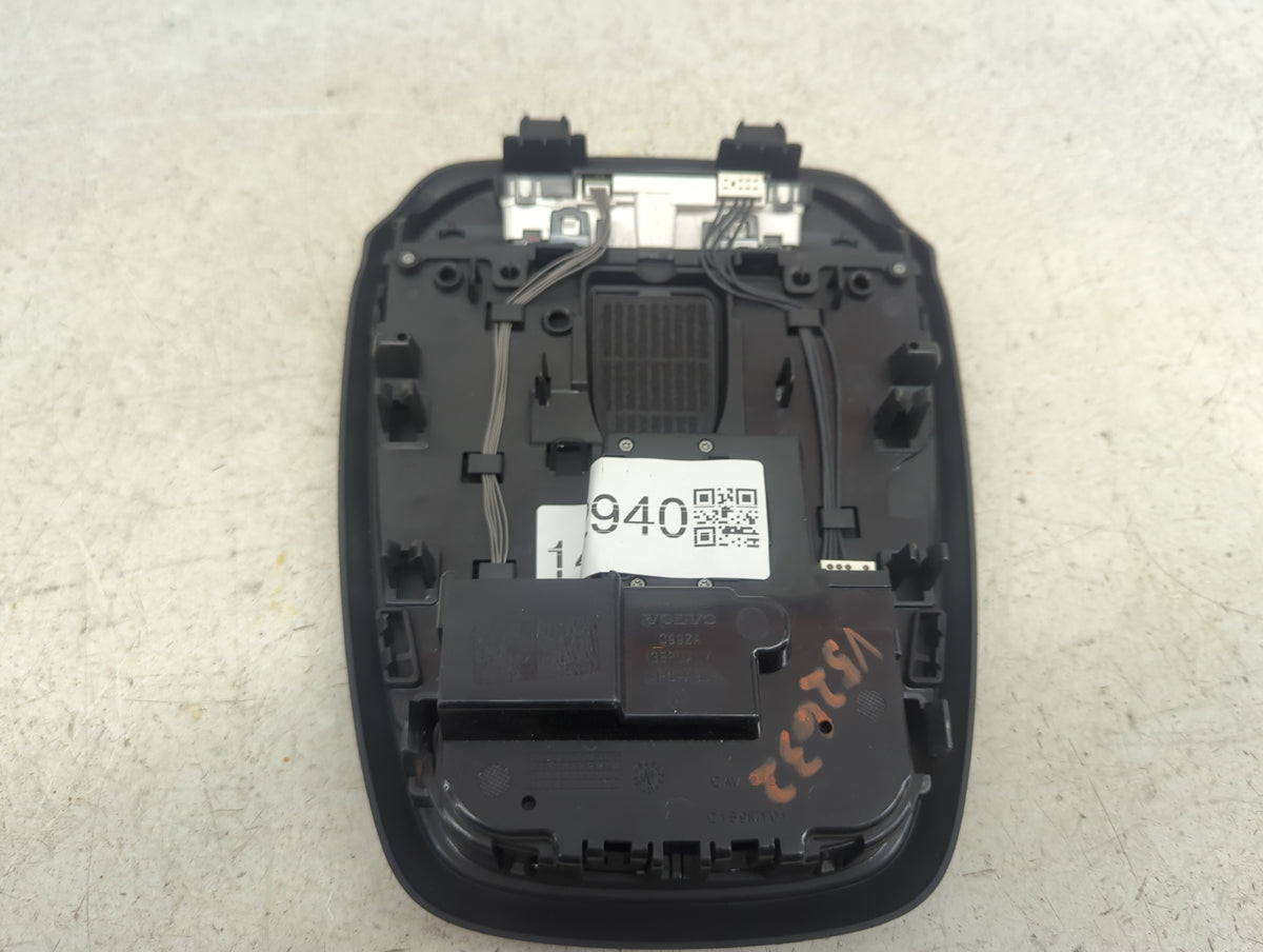 2016-2021 Volvo Xc90 Overhead Roof Console Interior Dome Light Black - Oemusedautoparts1.com