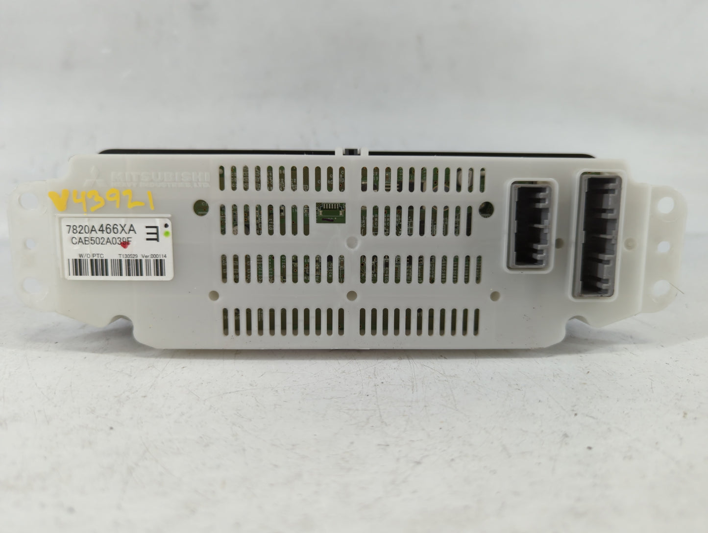 2016-2021 Volvo Xc90 Climate Control Module Temperature AC/Heater Replacement P/N:CAB502A039F 7820A466XA Fits OEM Used Auto 