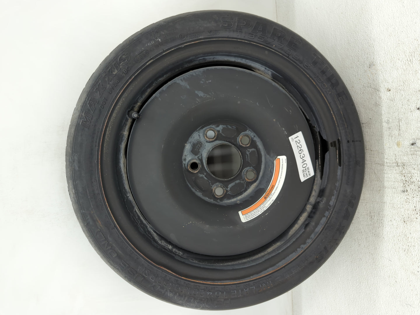 2002-2022 Nissan Altima Spare Donut Tire Wheel Rim Oem - Oemusedautoparts1.com