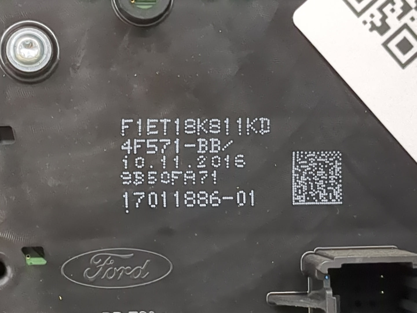 2015-2018 Ford Focus Radio Control Panel Black 1468434 - Oemusedautoparts1.com