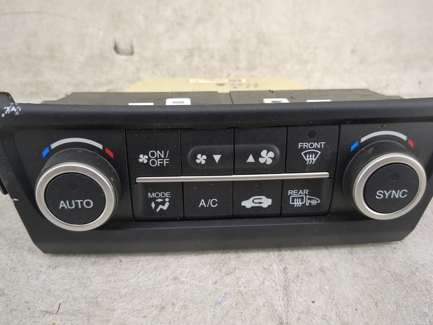 2016-2018 Acura Ilx Climate Control Module Temperature AC/Heater Replacement P/N:79600TV9A410M1 Fits Fits 2016 2017 2018 OEM