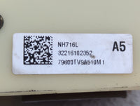 2016-2018 Acura Ilx Climate Control Module Temperature AC/Heater Replacement P/N:79600 TV9 A510 M1 79600 TV9 A412 M1 Fits OE