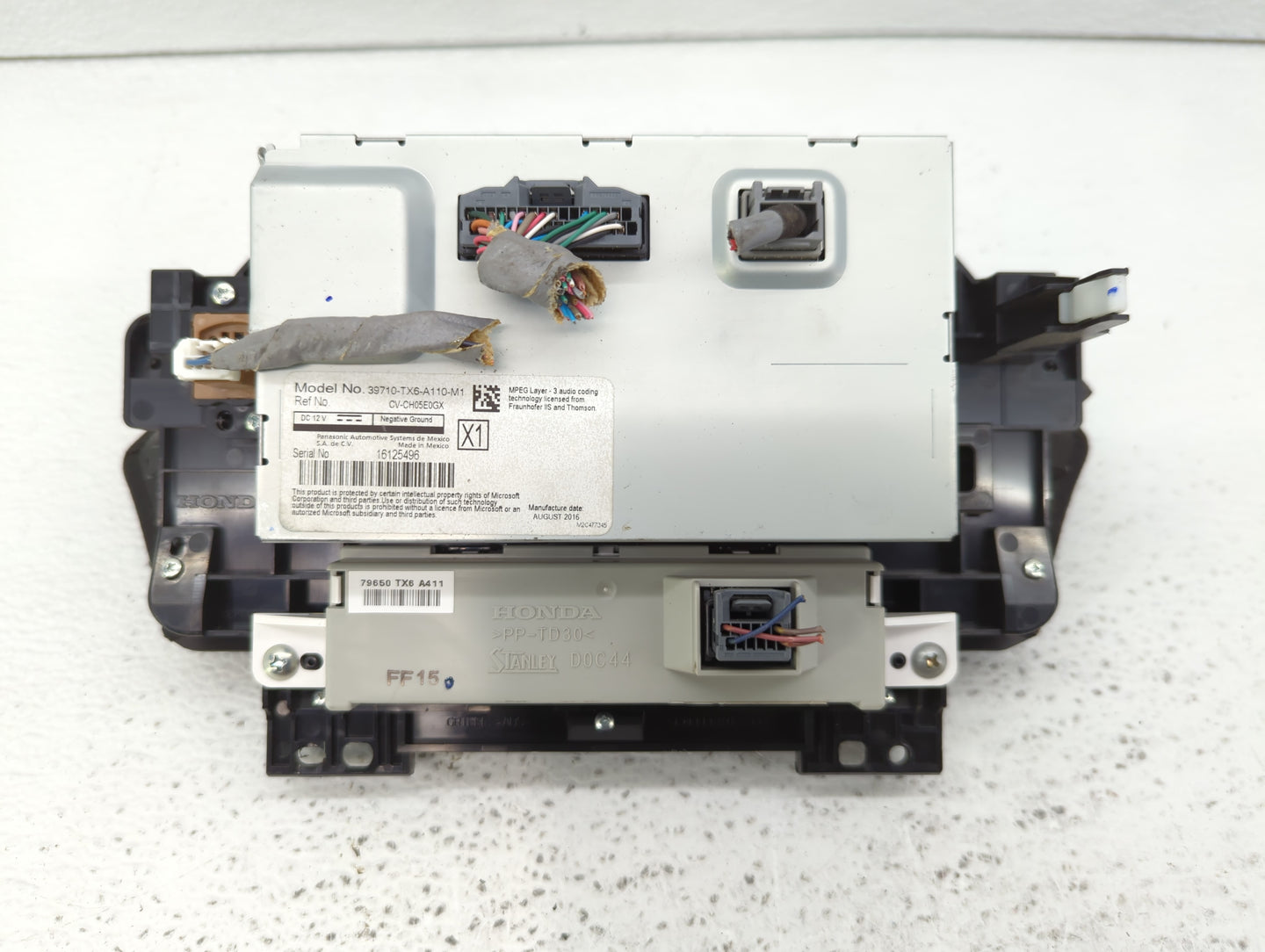 2016-2017 Acura Ilx Information Display Screen - Oemusedautoparts1.com