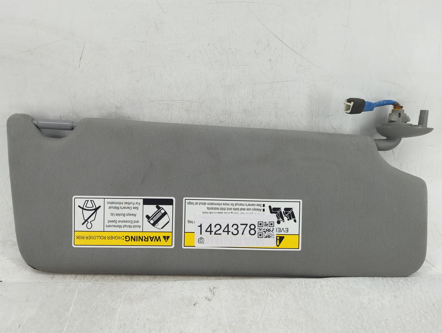 2014-2020 Acura Mdx Passenger Sun Visor Mirror Right Sunvisor Gray - Oemusedautoparts1.com